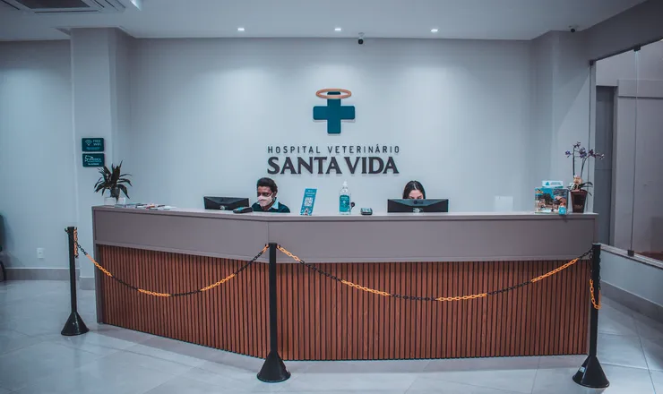 Recepção do Santa Vida Estreito